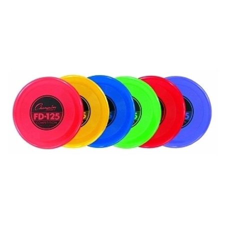 CHAMPION SPORTS Champion Sports CHSFD125 Plastic Flying Disc - Assorted CHSFD125